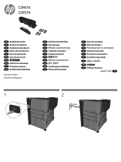 HP LaserJet Enterprise flow MFP M830 Printer Maintenance Kit Installation Guide