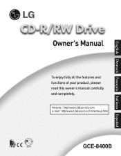 LG GCE-8400B Owners Manual