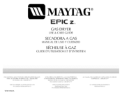 Maytag MGDZ400TQ Use and Care Guide