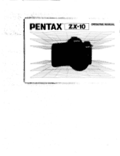 Pentax ZX-10 ZX-10 Manual