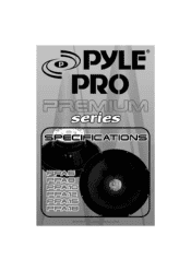 Pyle UPPA8 Instruction Manual