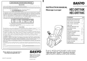 Sanyo HEC-DR7700BR HEC-DR7700 Owners Manual English
