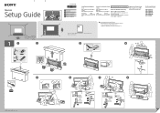 Sony KD-75X780F Startup Guide