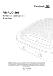 ViewSonic VB-AUD-201 User Guide English