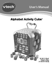 Vtech Alphabet Activity Cube With Bonus Blocks Set - Online Exclusive User Manual