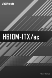 ASRock H610M-ITX/ac User Manual