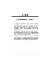 Biostar P4TDQ P4TDQ user's manual