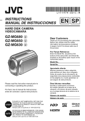 JVC GZ MG630AUS Instructions