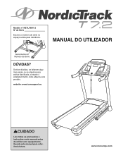 NordicTrack T 7.2 Treadmill Portuguese Manual