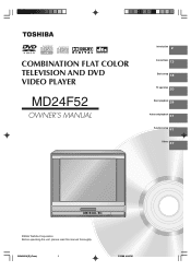 Toshiba MD24F52 User Manual