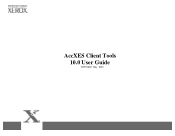 Xerox 850N AccXES Client Tools User's Guide version 10.0 (English)