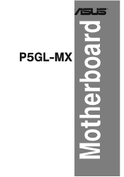 Asus P5GL-MX Motherboard Installation Guide