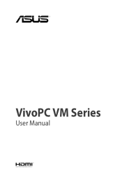 Asus VivoPC VM62 VM62N Users manual English