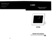 Coby DP700 Instruction Manual