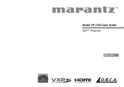 Marantz VP-12S4M BL User Manual