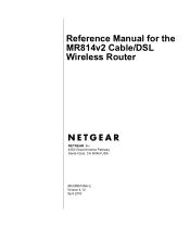 Netgear MR814 MR814v2 Reference Manual