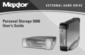 Seagate Personal Storage 5000LE Installation Guide (Windows)