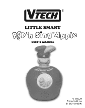 Vtech Pop 'n Sing Apple User Manual