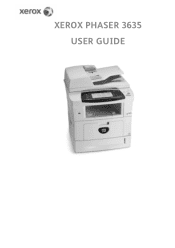 Xerox 3635MFP User Guide