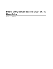 Intel SE7221BK1-E User Guide