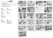 Miele Dimension Plus G 5775 SCSF Installation sheet for prefinished models (print on 11x17 paper for better readability)