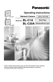 Panasonic BL-C1A Ip Camera