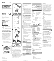 Sony ACVQ1050D Operating Instructions