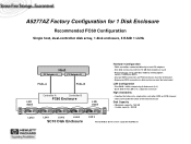 HP Surestore Disk Array 12h Factory Configuration Slides for A5277AZ