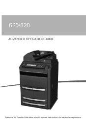 Kyocera TASKalfa 620 620/820 Operation Guide (Advanced)