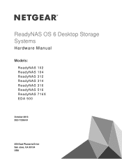 Netgear RN10222D Hardware Manual