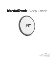 NordicTrack 13 King Hybrid Mattress - Firm Includes 2 Sensors English Manual