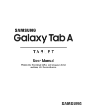 Samsung Galaxy Tab A User Manual