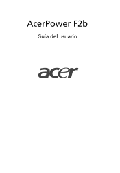 Acer Power F2b Power F2b User's Guide ES
