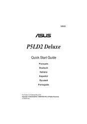 Asus P5LD2 Deluxe Motherboard Installation Guide