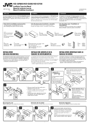 JVC G800 Installation Manual