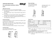 Pyle PDT35 PDT35 Manual 1