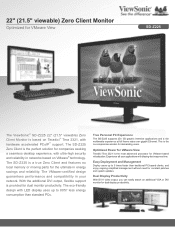 ViewSonic SD-Z225 SD-Z225 Datasheet Hi-Res (English)