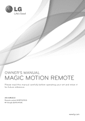 LG AN-MR200 User Manual