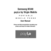 Samsung SPH-M340 User Manual (user Manual) (ver.f5) (English)