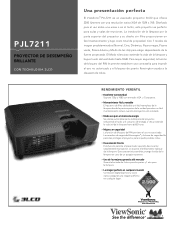 ViewSonic PJL7211 PJL7211 Datasheet Hi Res (Spanish/Español)