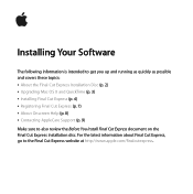 Apple MB278Z/A Installation Guide