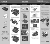 Canon PIXMA iP8500 iP8500 Easy Setup Instructions