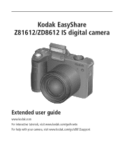 Kodak ZD8612 Extended user guide