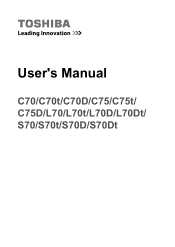 Toshiba C75-A7390 User Manual