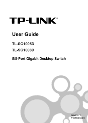 TP-Link TL-SG1005D User Guide