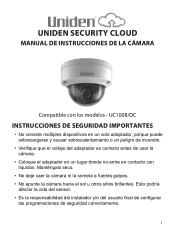 Uniden UC100D-DC Spanish Owner Manual
