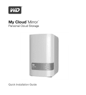 Western Digital My Cloud Mirror Quick Install Guide