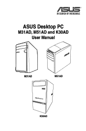 Asus K30AD M31AD_M51AD_K30AD User's Manual