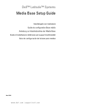 Dell Latitude D420 Media Base Setup Guide