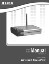 D-Link DWL-2100AP Product Manual